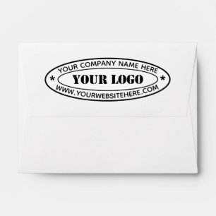 Custom Your Business Logo Custom Text Envelopes