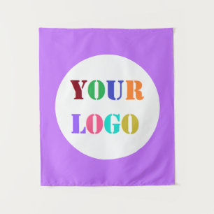 Custom Your Business Logo Promotional Tapestry
