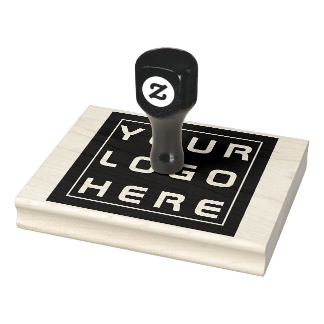 Custom Your Business Logo Rubber Stamp (Stamp)