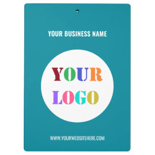 Custom Your Business Logo Text and Colour Clipboar Clipboard