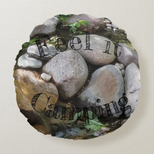 Custom your camping personalised pillow