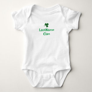 Custom Your Clan Shamrock Baby/Toddler Bodysuit