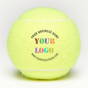 Custom Your Company Logo and Text Tennis Ball