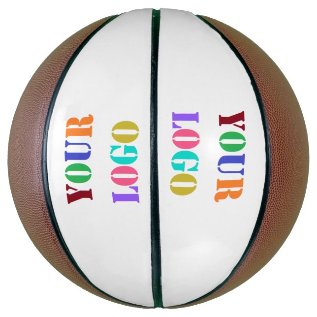 Custom Your Company Logo Business Basketball (Vertical)