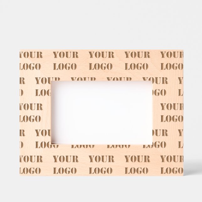 Custom Your Company Logo Business Etched Frames (Front)