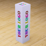 Custom Your Company Logo Business Gift Wine Box<br><div class="desc">Custom Colours Wine Box with Your Company Logo Business Promotional Personalised Gift Boxes - Make Unique Your Own Design - Add Your Logo / Image / Text / more - Resize and move or remove and add elements / image with Customisation tool. Choose / add your favourite background / text...</div>