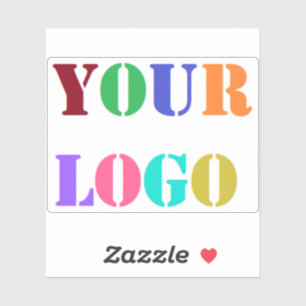 Custom Your Company Logo Business Sticker