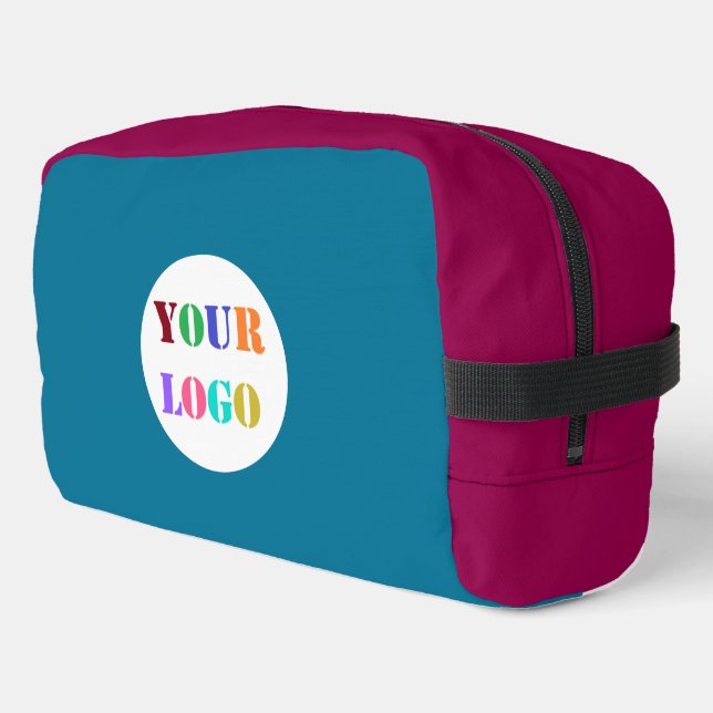 Custom Your Company Logo Choose Colours Dopp Kit (Left Corner)