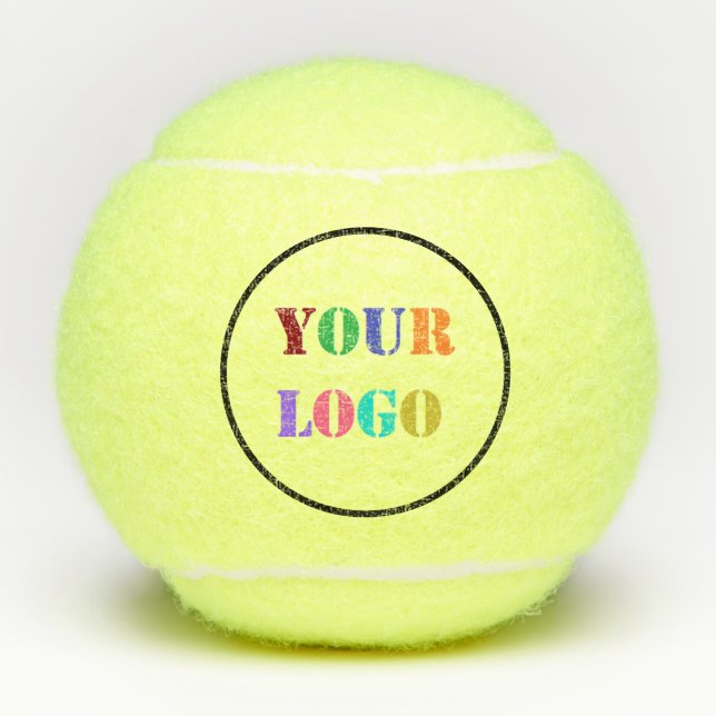 Custom Your Company Logo or Photo Tennis Balls (Front)