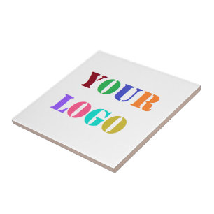 Custom Your Company Logo Personalised Ceramic Tile