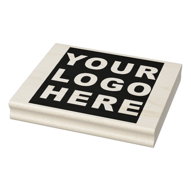 Custom Your Company Logo Rubber Stamp (Stamp)