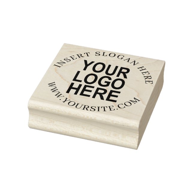 Custom Your Company Logo Rubber Stamp (Stamp)
