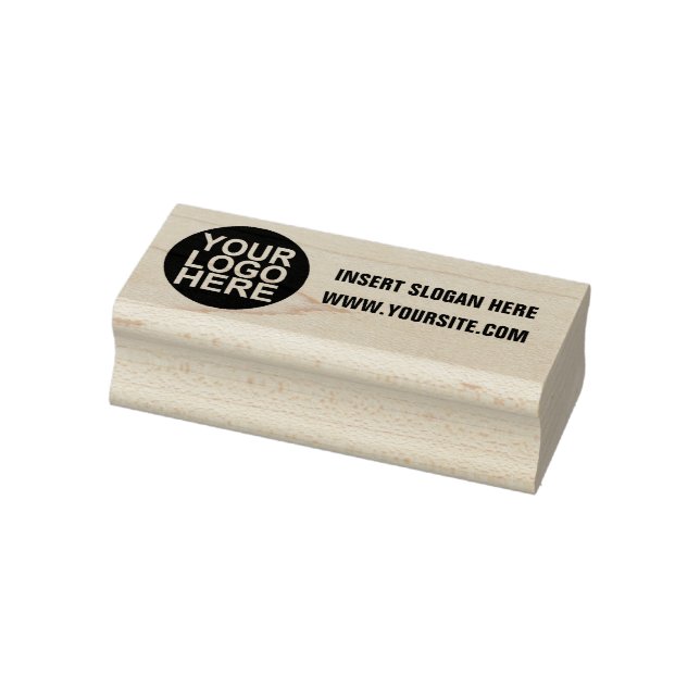 Custom Your Company Logo Rubber Stamp (Stamp)