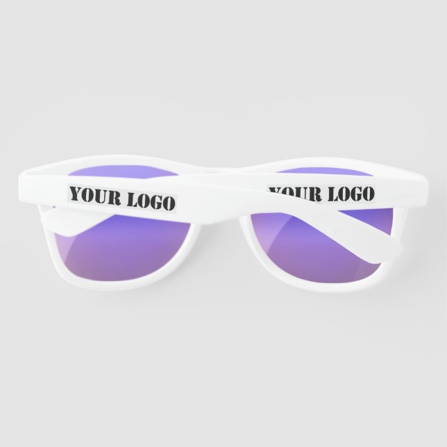 Custom Your Company Logo Sunglasses Business Gift (Back)