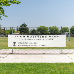 Custom Your Company Promotional Business Banner