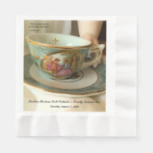 Custom [Your Event] French Teacup Napkins