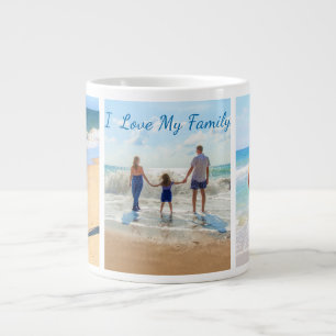 Custom Your Family Photo Collage Mug Gift