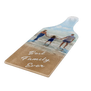 Custom Your Family Photo Cutting Board Gift