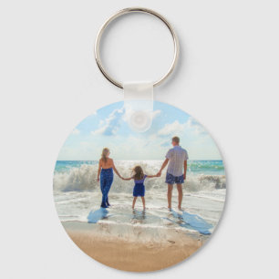 Custom Your Family Photo Keychain Personalised