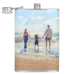 Custom Your Favourite Photo Flask Personalised