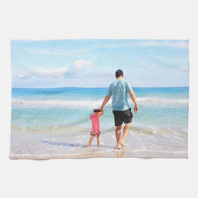 Custom Your Favourite Photo Kitchen Towel (Horizontal)