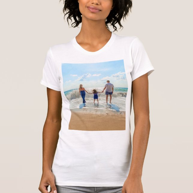 Custom Your Favourite Photo T-Shirt Personalised (Front)