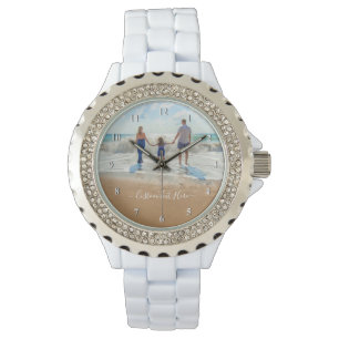 Custom Your Favourite Photo Watch with Text