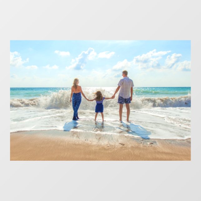 Custom Your Favourite Photo Window Cling (Sheet)