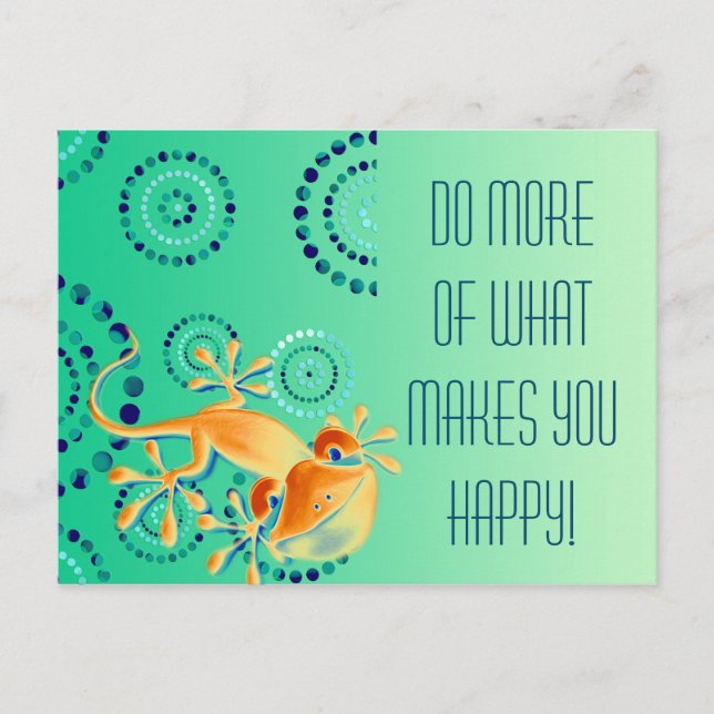 Custom your funny saying or wisdom postcard (Front)