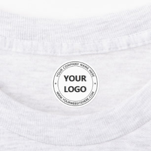 Custom Your Logo and Text Company Stamp Labels