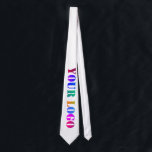 Custom Your Logo Business Promotional Neck Tie<br><div class="desc">Custom Colours - Design Your Own Personalised Neck Tie with Your Logo or Photo / QR Code or Text Professional Design Promotional Business or Modern Personal Ties Gift - Add Your Company Logo - Image - Photo or QR Code / or Text / More - Resize and Move or Remove...</div>