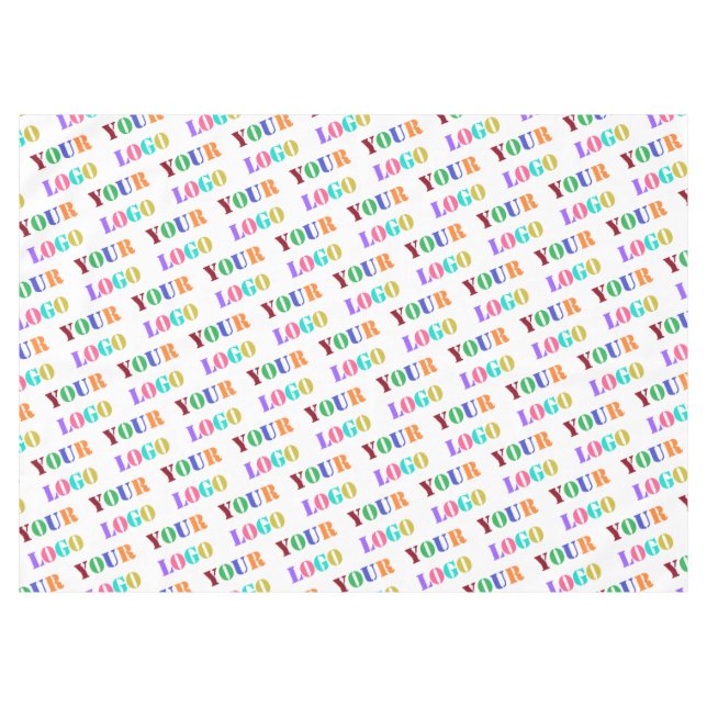Custom Your Logo Business Promotional Tablecloth (Front (Horizontal))