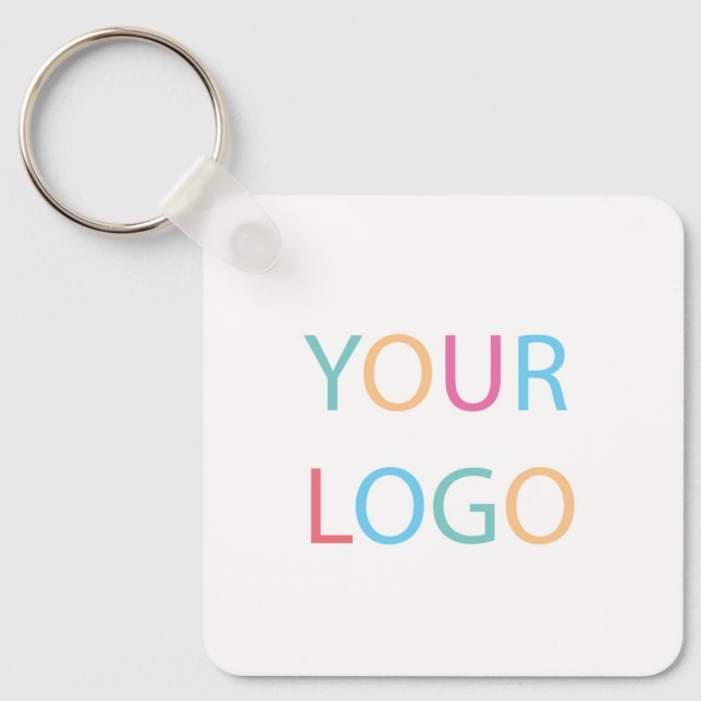 Custom Your Logo Company  Key Ring (Front)