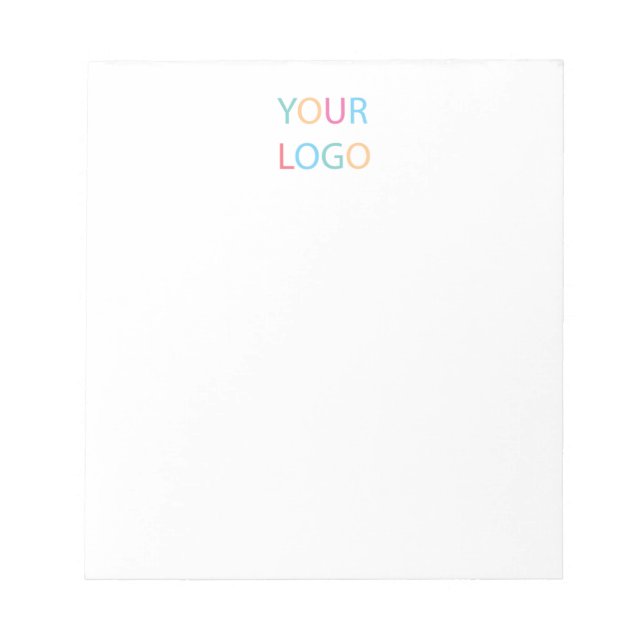 Custom Your Logo Company  Notepad (Front)