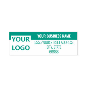Custom Your Logo Name Address Colors Stamp