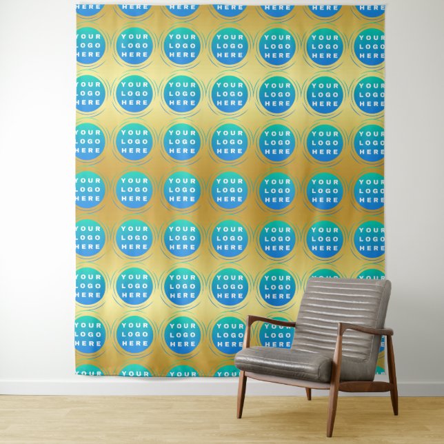 Custom Your Logo or Image Tapestry (In Situ)