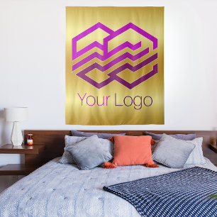 Custom Your Logo or Image Tapestry