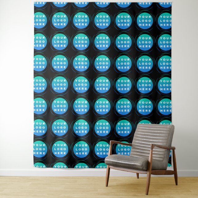 Custom Your Logo or Image Tapestry (In Situ)