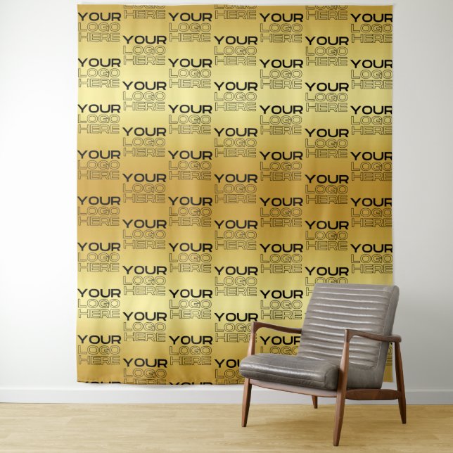 Custom Your Logo or Image Tapestry (In Situ)