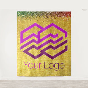 Custom Your Logo or Image Tapestry