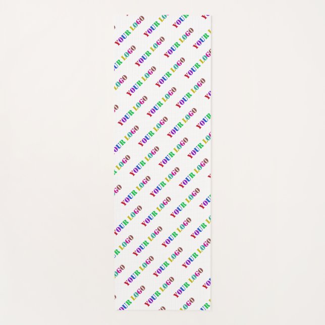 Custom Your Logo or Photo Yoga Mat - Choose Colour (Front)