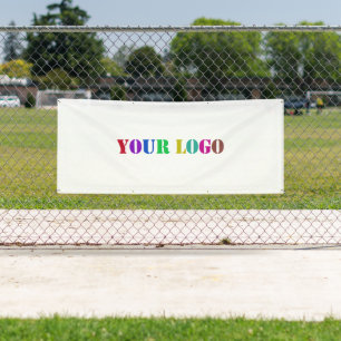 Custom Your Logo Photo Banner Promotional Business