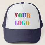 Custom Your Logo Promotional Business Trucker Hat<br><div class="desc">Custom Logo or Text Promotional Business Personalised  - Add Your Logo / Image or Text / Information - Resize and move elements with customisation tool. Please use your logo - image that does not infringe anyone's Copyright !! Good Luck - Be Happy :)</div>