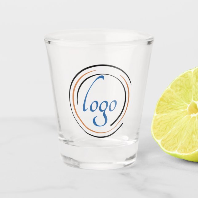 Custom Your Logo Shot Glass (Front)