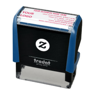 Custom Your Name Info Address Self-inking Stamp
