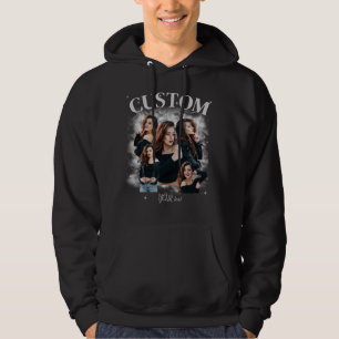 custom your own bootleg 90s rap photo here hoodie