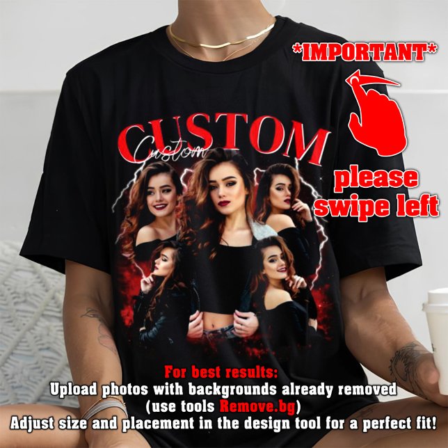 CUSTOM YOUR Own Bootleg for valentine's day gift T-Shirt (Creator Uploaded)