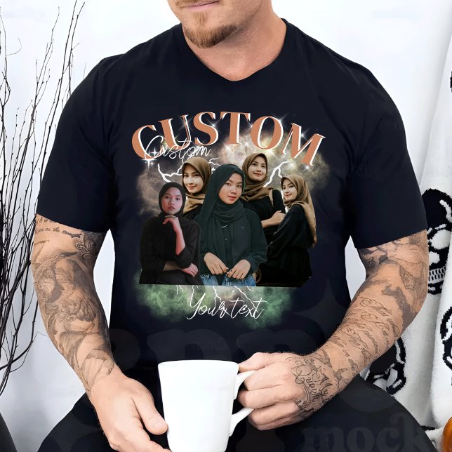 Custom Your Own Bootleg Photo Bootleg Girlfriend T-Shirt (Creator Uploaded)