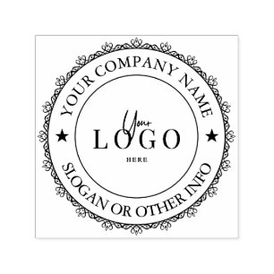  Custom Your Own Business Logo  Self-inking Stamp