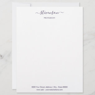 Custom Your Own Design Personalised Letterhead